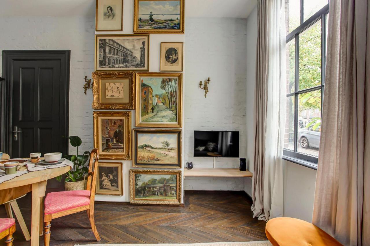 Canal House With Garden Amsterdam Exterior foto